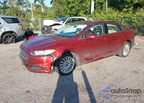 2014 Ford Fusion Hybrid Se из США, поврежденный, VIN 3FA6P0LU9ER244537